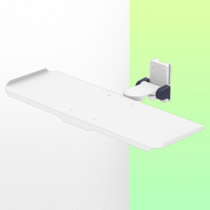 Petit Bras Support magnétique rabattable pour clavier médical et souris