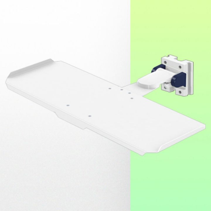 Petit Bras Support magnétique rabattable et rétractable pour clavier médical et souris