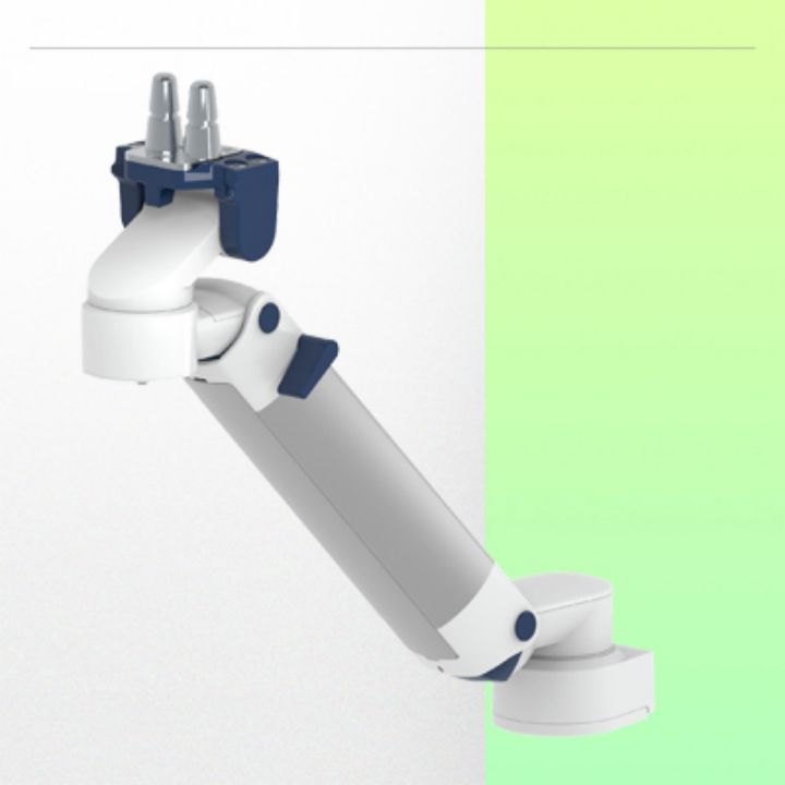 Bras Médicaux pour monitoring Plaque plongeante 5” pivotants et ajustables en hauteur
