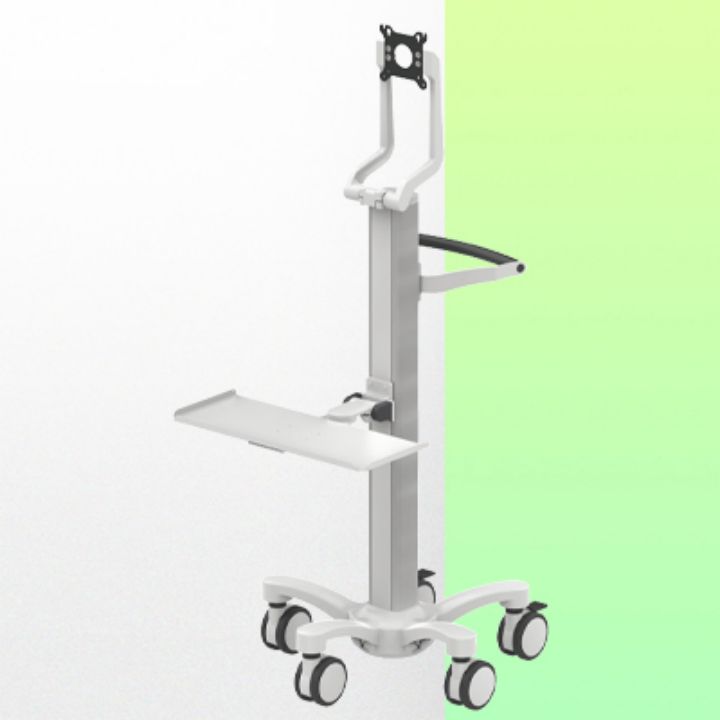 Chariots médicaux légers pour informatique PC et Laptop