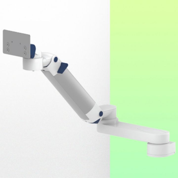 Bras Double Pivotants Médicaux Ajustable en hauteur pour Monitoring Philips Intellivue MP2/X2/X3, montage sans crochet de câble d’alimentation électrique